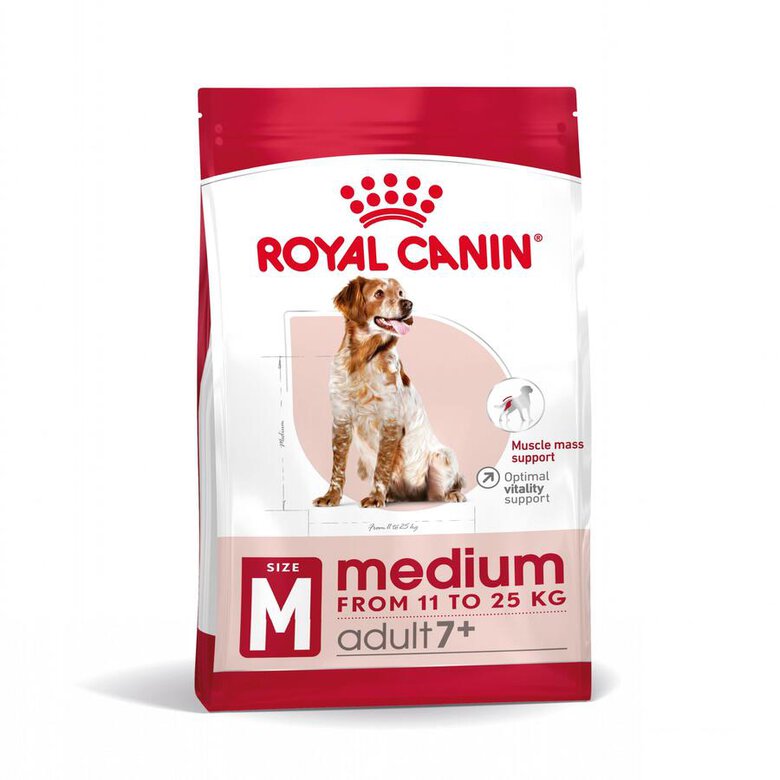 Royal Canin Medium 7+ Adult pienso para perros senior, , large image number null